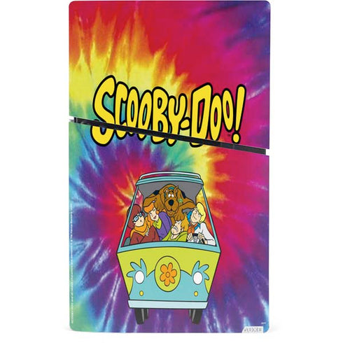 Scooby Doo Scooby-Doo Tie Dye PS5 Slim Digital Edition Console Skin